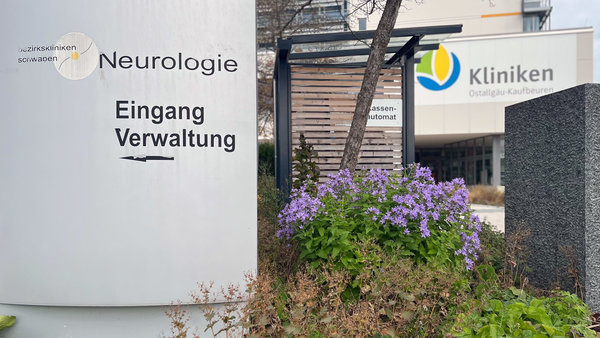 Bislang Klinik innerhalb der Klinik: Die Neurologie wird 2023 in die Kliniken Ostallgäu-Kaufbeuren integriert. | © Kliniken Ostallgäu-Kaufbeuren